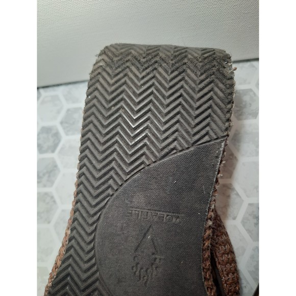 Vintage 90's Volatile Chunky Wedge Platform Flip Flop Thong Sandal size 11 - Picture 11 of 12